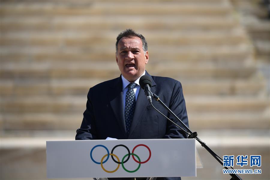 「新华网」东京奥运会圣火交接仪式在雅典举行