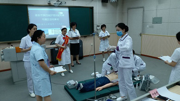 图片默认标题_fororder_雅安市第四届医护技能竞赛现场--供图--雅安市名山区委宣传部