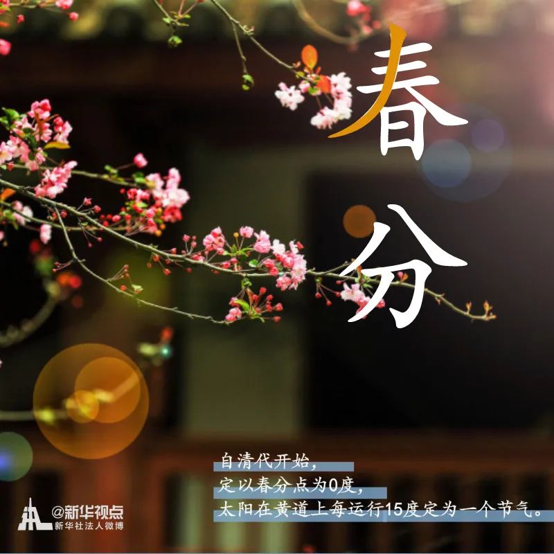 #新华网#春意正好，春分来了