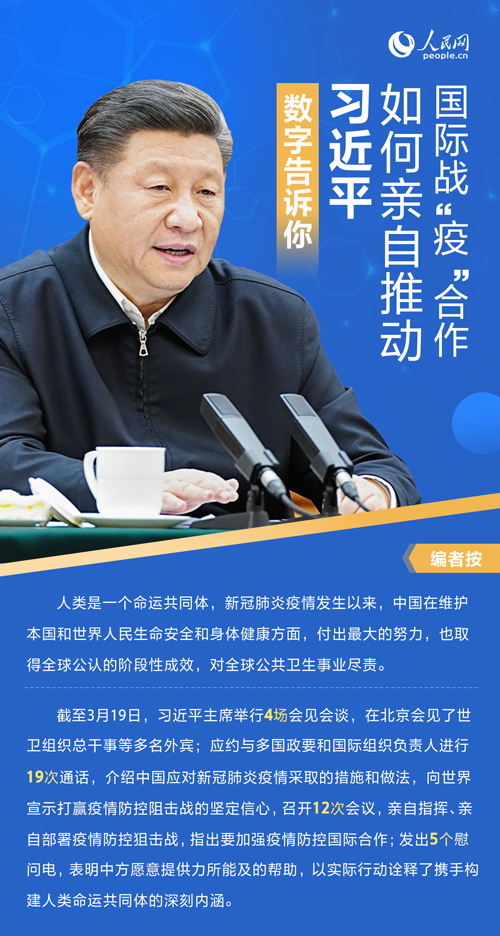 数字告诉你:习近平如何亲自推动国际战“疫”合作 数字告诉你:习近平如何亲自推动国际战“疫”合作
