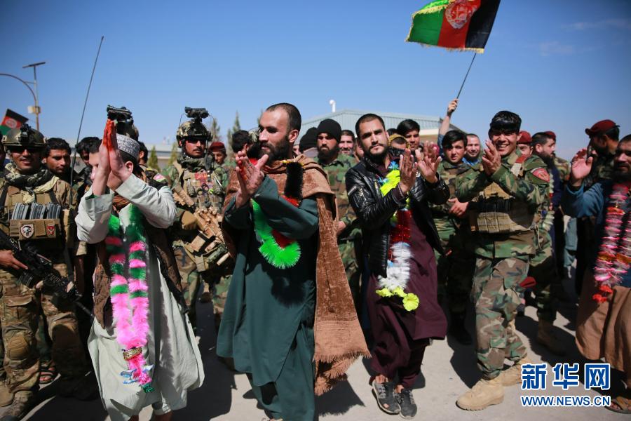 阿富汗军方捣毁塔利班“监狱”并解救34人