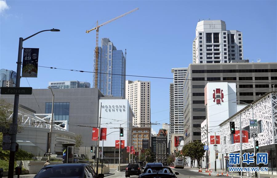 新华网@美国：加州宣布“居家令”后的第一天