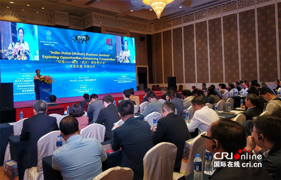 "印度—湖北商务研讨会"在武汉举行