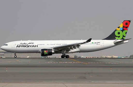 当地时间9日上午,利比亚国家航空公司一架航班从班加西起飞,随后