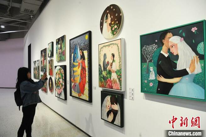 没入体験型アート展が人気に 重慶_fororder_FOREIGN202103091552000506694451691