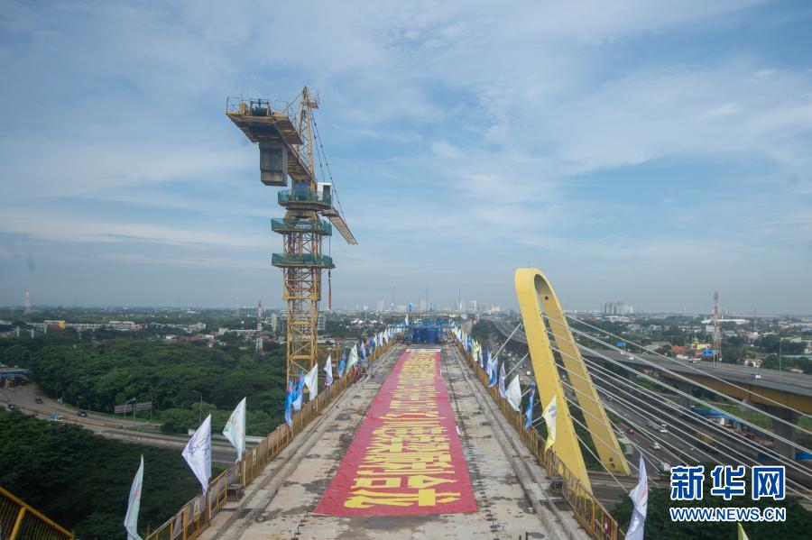 印尼雅万高铁全线最大跨度连续梁成功合龙