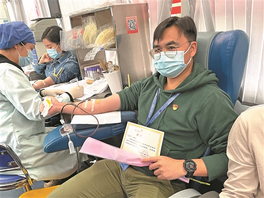 去年南宁市献血人次达14.73万