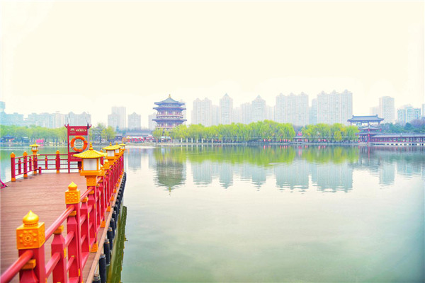 西安曲江:春日盛景惹人醉 观花踏青正当时