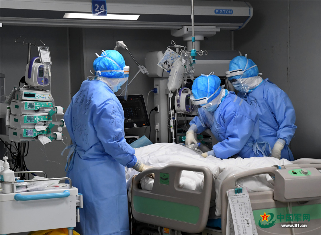中国军网■惊心动魄！火神山医院ICU病房里的生死时速