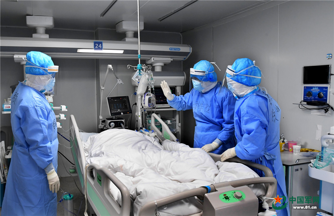 中国军网■惊心动魄！火神山医院ICU病房里的生死时速