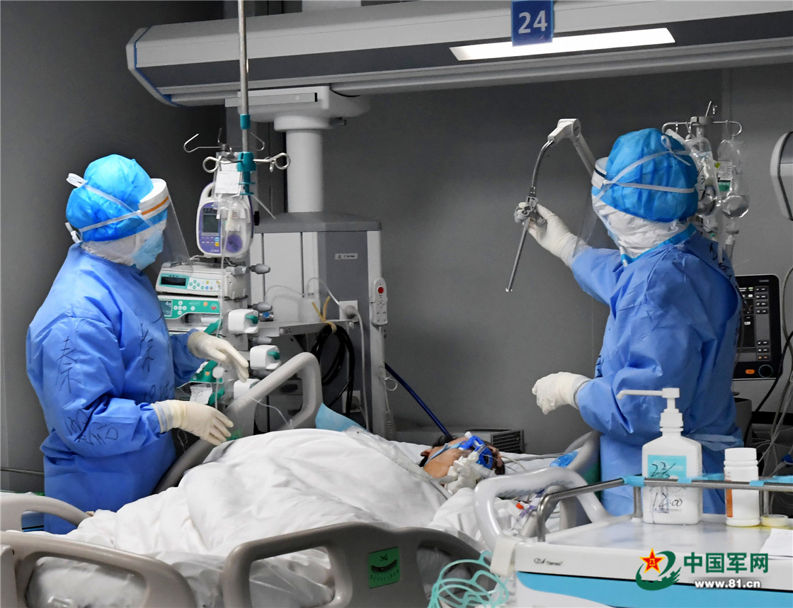 中国军网■惊心动魄！火神山医院ICU病房里的生死时速
