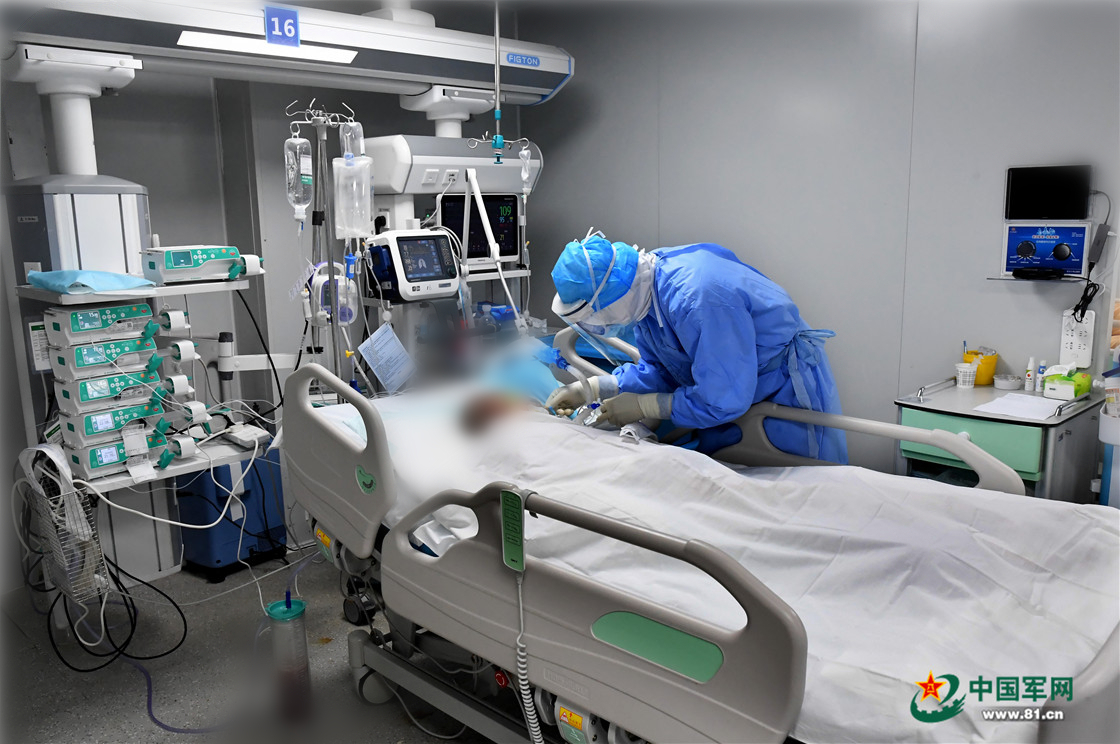 中国军网■惊心动魄！火神山医院ICU病房里的生死时速