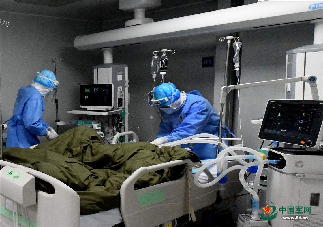 中国军网■惊心动魄！火神山医院ICU病房里的生死时速