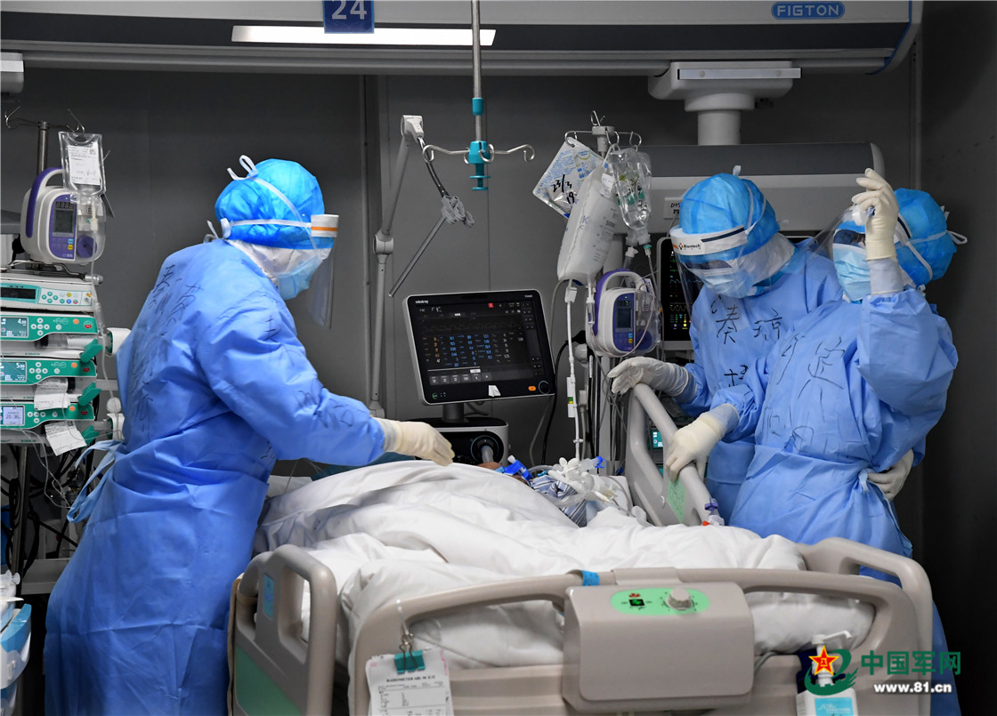中国军网■惊心动魄！火神山医院ICU病房里的生死时速