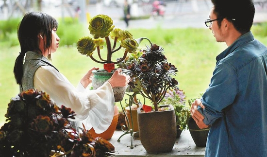 （转载）成都“绿道+花市”受欢迎