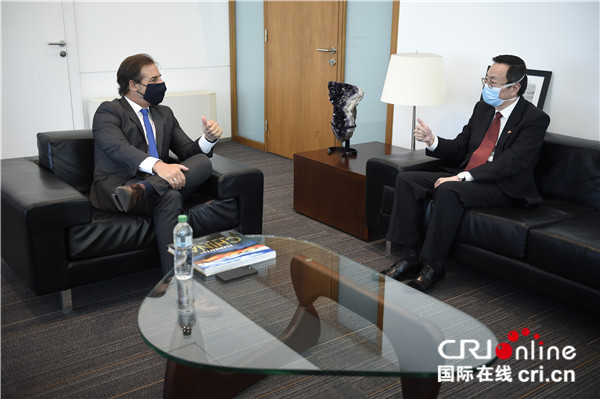 中国驻乌拉圭大使王刚：中乌疫苗合作生动诠释“风雨同舟，守望相助”_fororder_3