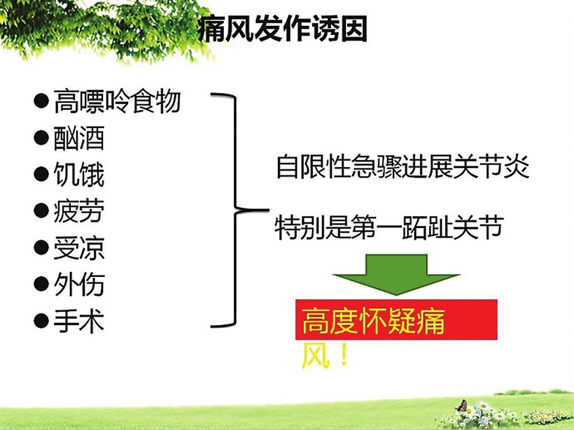 关于痛风 这些坑别踩