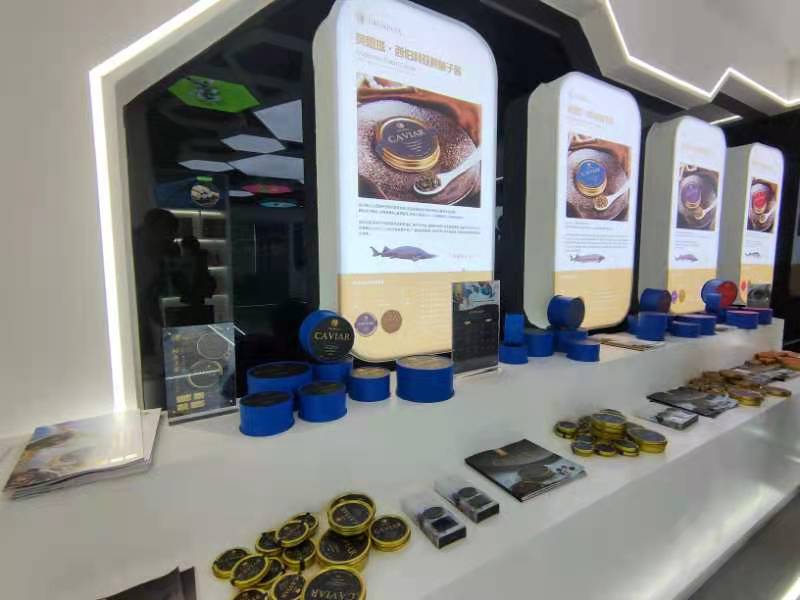 雅安天全县依托优质山水打造冷水鱼现代农业园区_fororder_天全润兆鲟业有限公司的鱼子酱产品 摄影 方秦