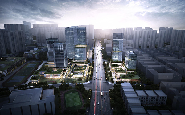成都锦江区:让“上班的路”“回家的路”更加舒心美好_fororder_锦江区东光南站TOD一体化城市设计效果图-供图-成都市锦江区委宣传部