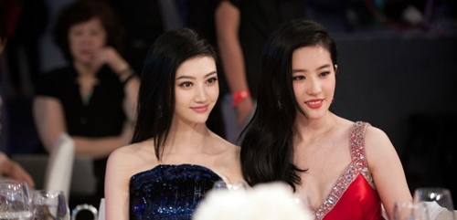 李小冉范冰冰刘亦菲景甜 娱乐圈女星谁的皮肤最白?