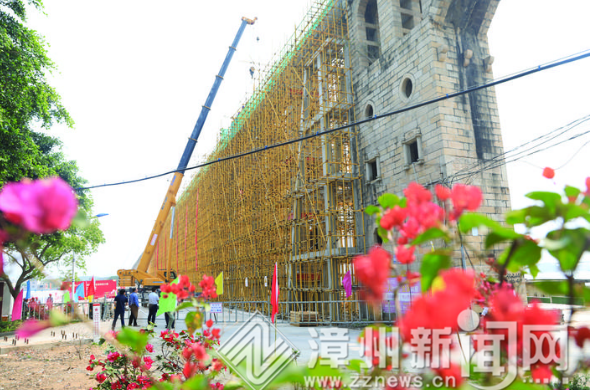 漳州八尺门海域综合治理 生态修复工程正式开工