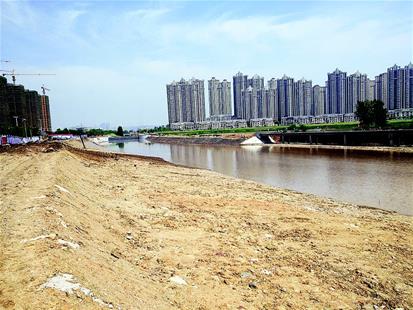 武汉东港整治工程阶段性通水