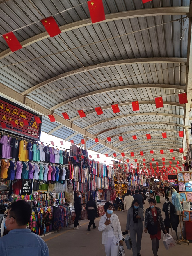 Grand Bazaar sa Kashgar Grand Bazaar sa Kashgar_fororder_大巴扎02