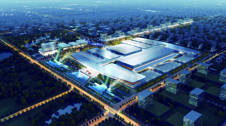 东北亚国际博览中心启动建设