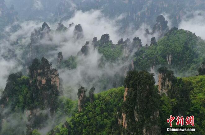 Zhangjiajie Diliputi Kabus Seindah Lukisan_fororder_zjj3