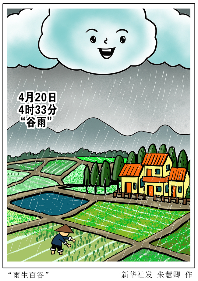 20日4时33分“谷雨”：春色阑珊，春光将逝