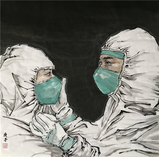 图片默认标题_fororder_孔德明作品《大爱无私》