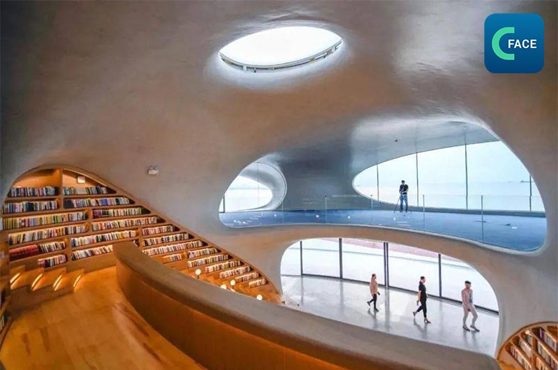 ห้องสมุดอวิ๋นต้งแห่งเมืองไหโข่วเปิดให้บริการต่อสาธารณชนแล้ว อ่านหนังสือไป ชมวิวทะเลไป ฟินสุดๆ_fororder_20210417News08_3