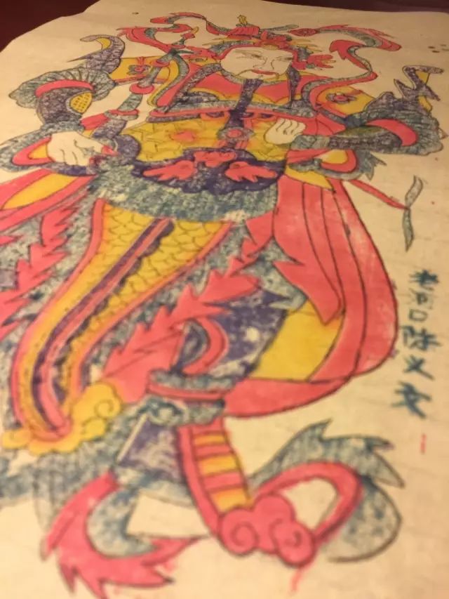 【喜迎十九大 &#183; 文脉颂中华】一张年画 忆世年华