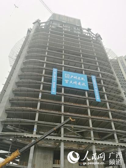 南宁东盟塔项目部开展劳动竞赛 建设精品工程