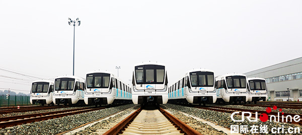 图片默认标题_fororder_试运行的成都地铁7号线