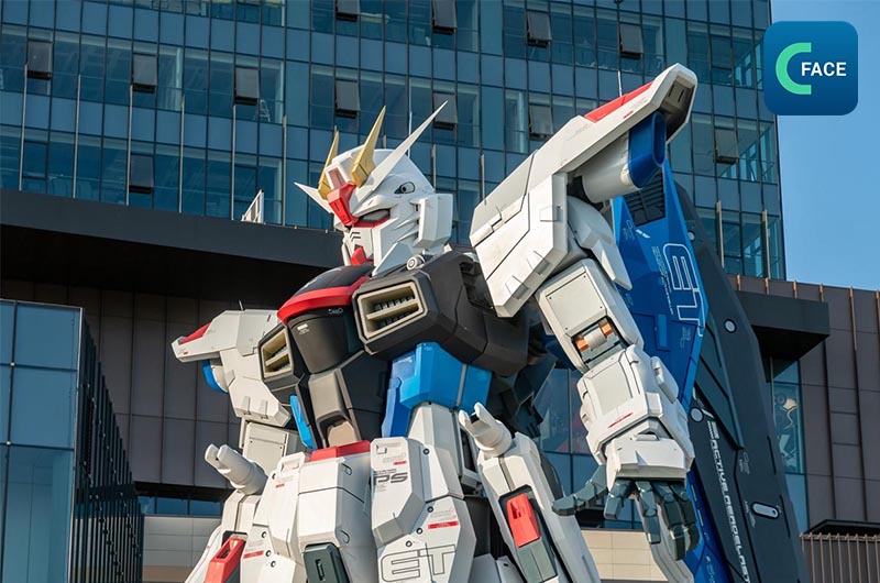 หุ่น “กันดั้ม” ขนาดยักษ์สูง 18.03 เมตร สร้างเสร็จที่เขตผู่ตง นครเซี่ยงไฮ้_fororder_20210430News06_2