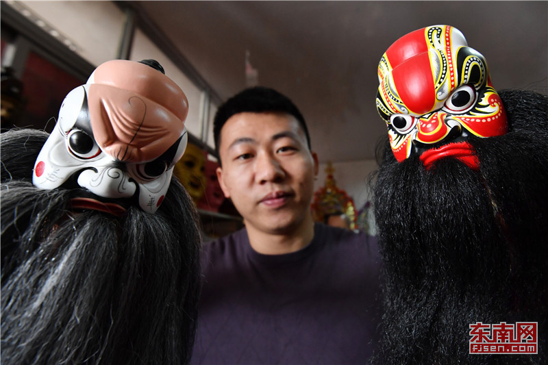 【焦点图】【泉州】【移动版】【Chinanews带图】木偶雕刻 老技艺有了新传承