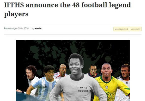 Hao Haidong Sun Jihai finalists 1 month Beijing time football 48 the legendary big shoulder to shoulder, Pele, Maradona,