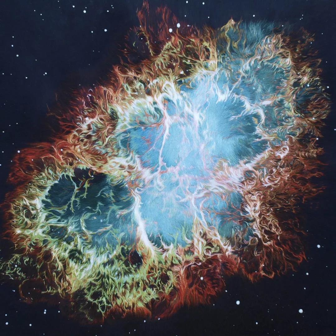 单老颁奖,华姐点赞,她用一根针绣出绚烂星空! 单老颁奖,华姐点赞,她用一根针绣出绚烂星空!