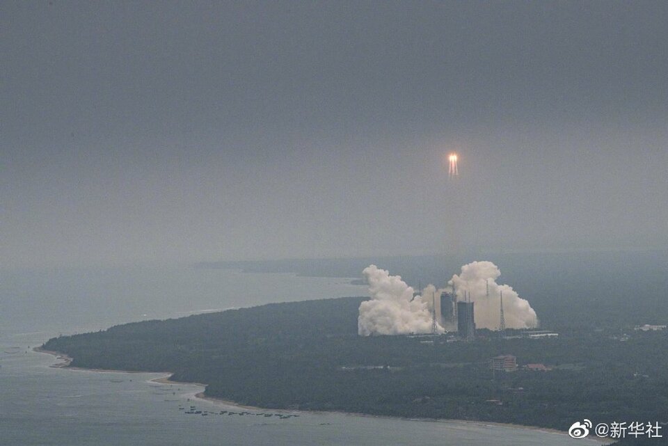 Harba bangaren tashar sararin samaniya na Tianhe muhimmin ci gaba ne ga burin kasar Sin na zurfafa ayyukan sama jannati Harba bangaren tashar sararin samaniya na Tianhe muhimmin ci gaba ne ga burin kasar Sin na zurfafa ayyukan sama jannati_fororder_0429-1