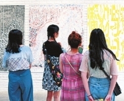 外国艺术家绘武汉城市印象