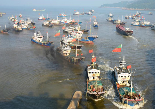 ทะเลบางส่วนของจีนเข้าสู่ช่วงงดจับปลา_fororder_休渔期2_副本