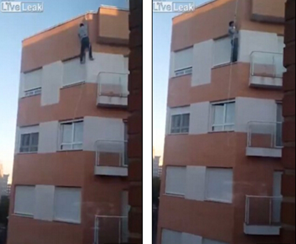 西班牙男子忘带钥匙攀爬四楼窗户 不幸坠落身亡