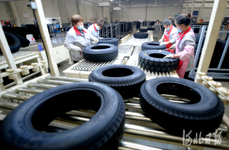 河北广宗：小轮胎撬动大市场