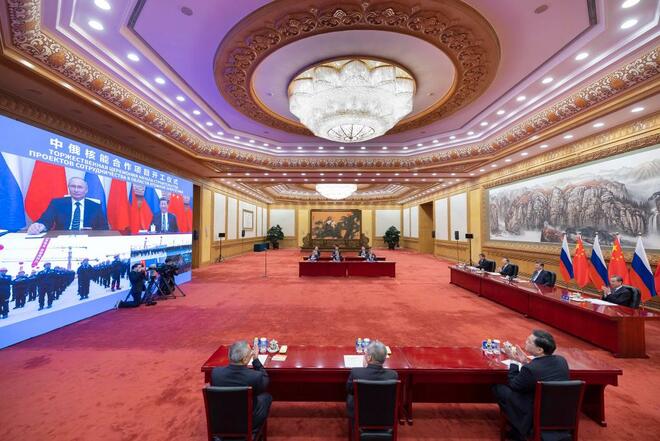Xi Jinping, umaasang itatayo ng Tsina at Rusya ang modelo ng kooperasyon sa enerhiyang nuklear sa daigdig_fororder_20210520XiJinping2