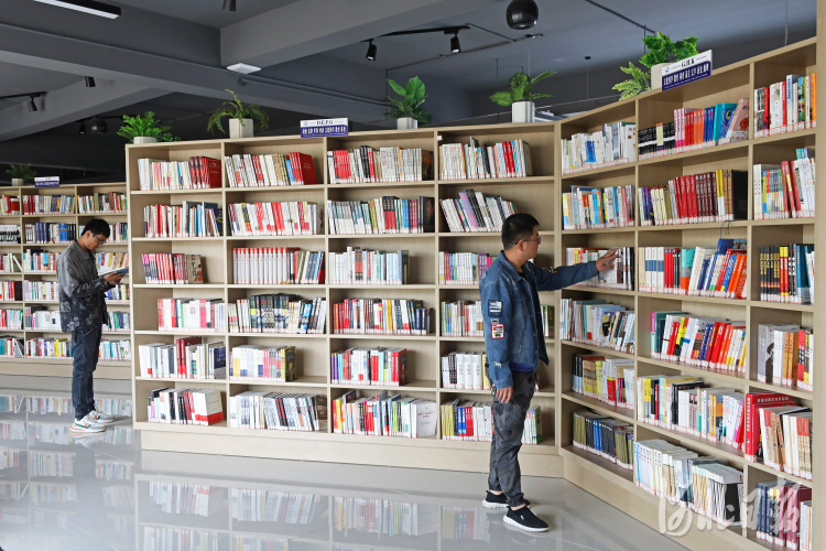河北尚义：森林公园里有个图书馆