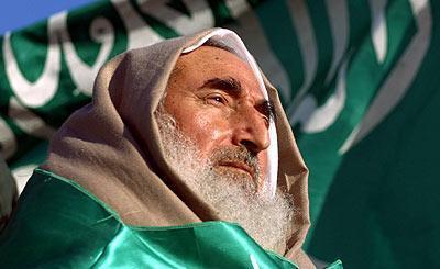 哈马斯的精神领袖与创始人——谢赫·艾哈迈德·亚辛这次行动中