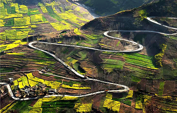 四川2745个交通项目集中开工 总建设里程5854公里_fororder_四川省乡村公路-供图-四川省交通运输厅2