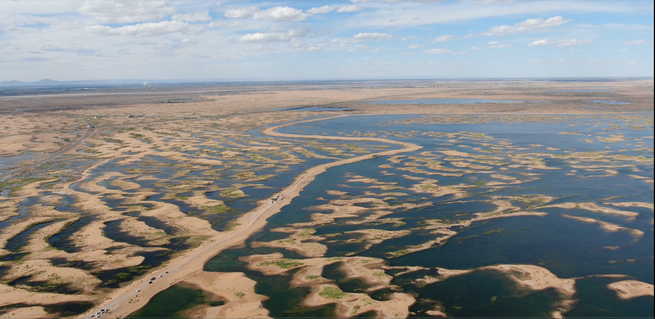 洪水対策と生態修復の両立で効果あげる＝クブチ砂漠_fororder_图片1