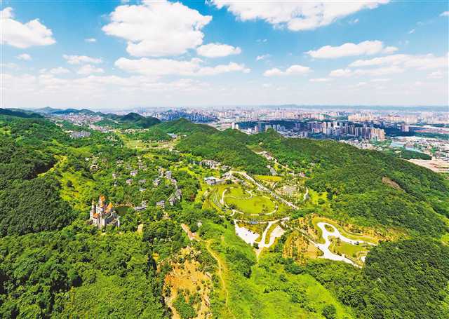 【城市远洋带图】重庆：“四山”成为 城市绿肺 市民花园